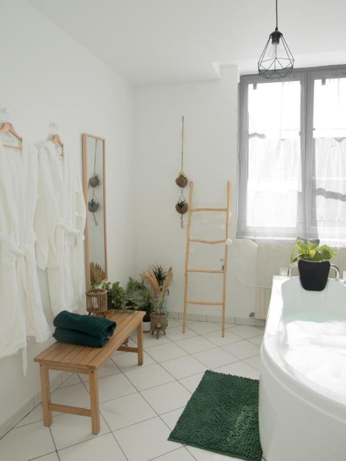 Evasion Tropicale - Studio Avec Spa, Cosy Et Renove Au Coeur De Soissons - 2 Pers Екстер'єр фото